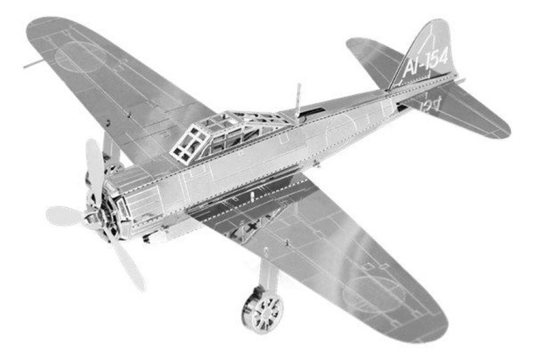 Сборная модель истребитель Мицубиси Зеро — картинка 8