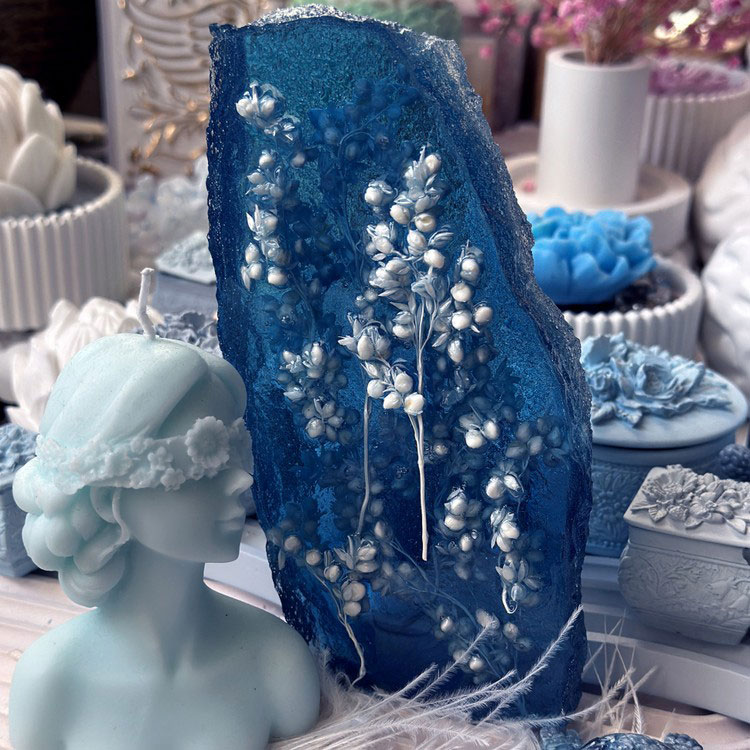 Силиконовый молд - Камень, 17x9см, 1 шт. — картинка 2