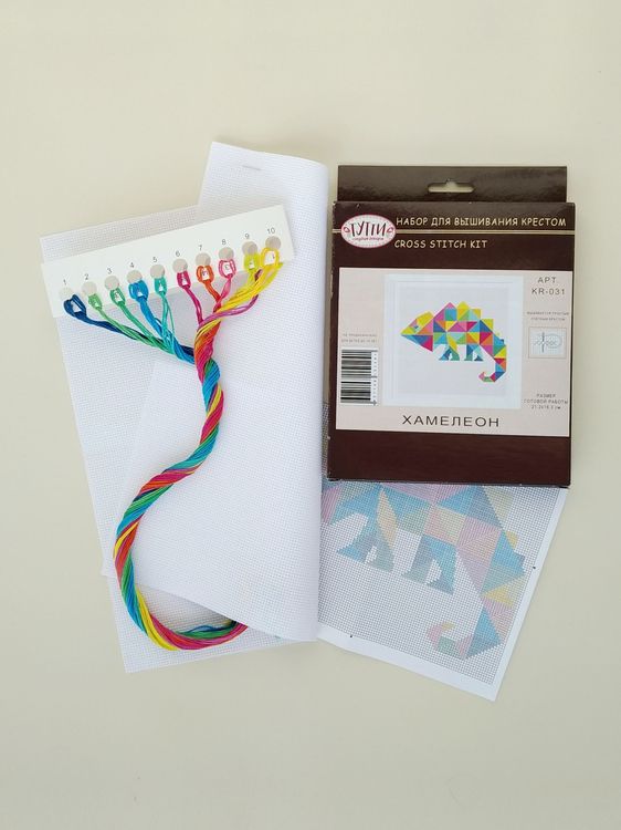 Набор для вышивания «Хамелеон» — картинка 3