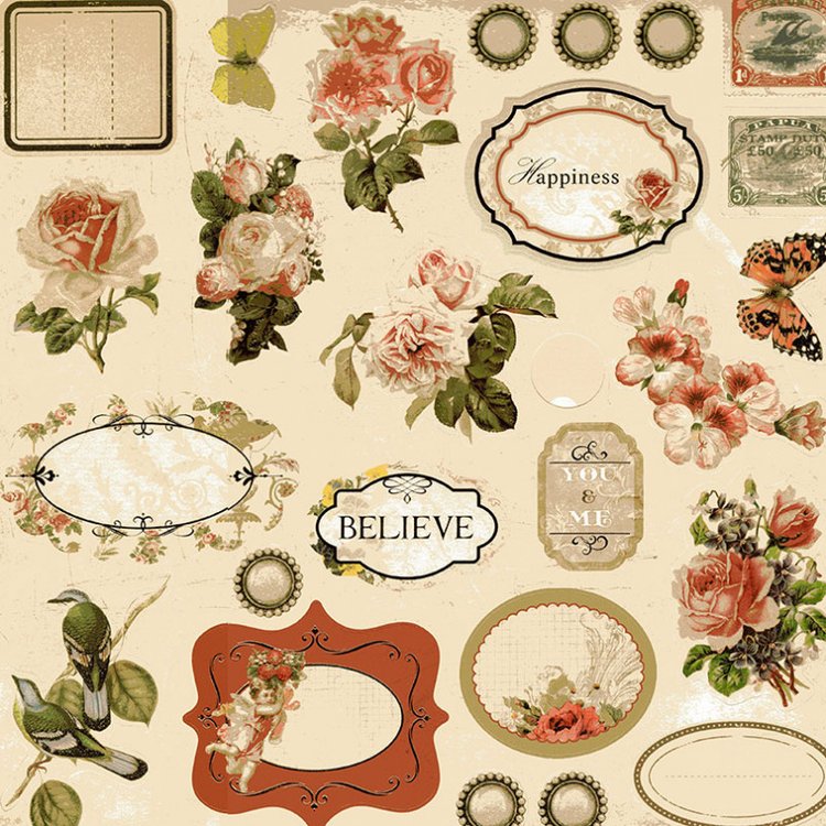 Набор бумаги «Небесный ангел» — картинка 12