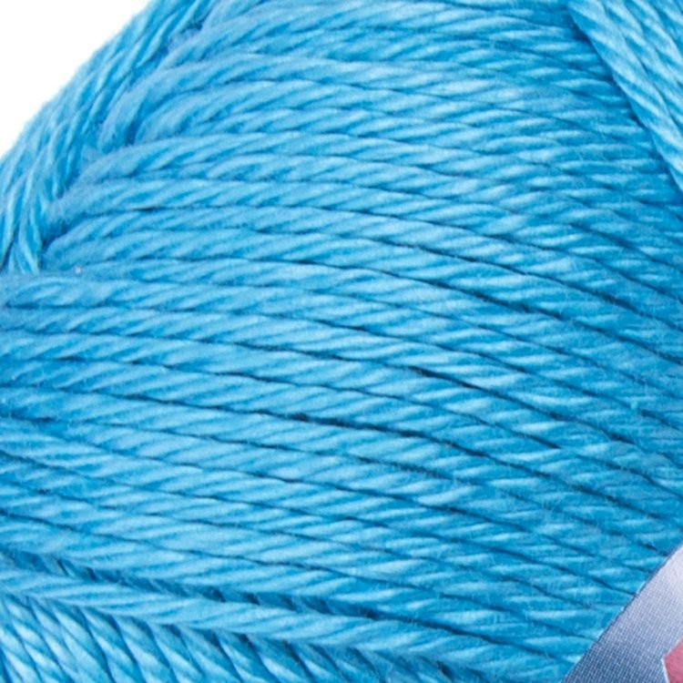 Пряжа YarnArt Luxor (Луксор гиза коттон) (1241), бирюзово-голубой, 5 шт. по 50 г — картинка 2