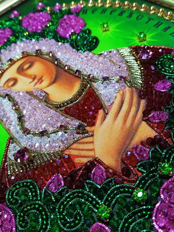 Набор вышивки хрустальными камнями «Умиление» — картинка 7