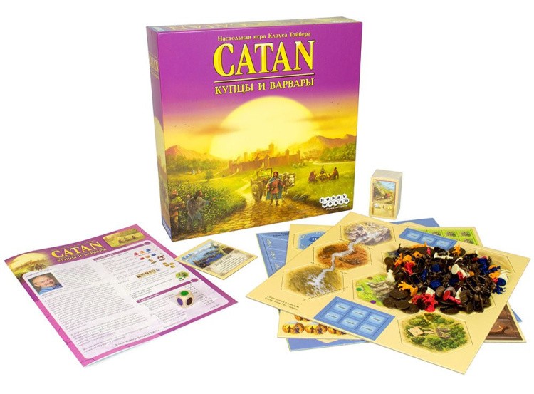 Настольная игра: Колонизаторы. Купцы и варвары (3-е рус. изд.) — картинка 2