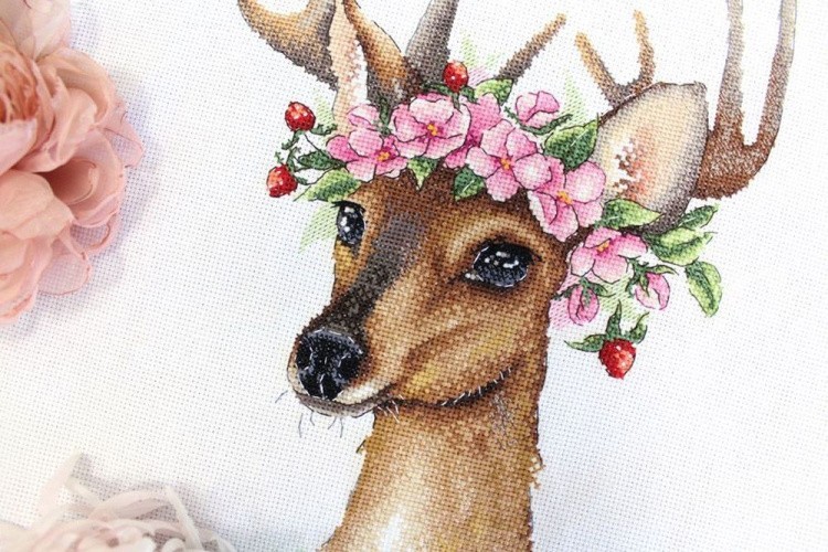 Набор для вышивания «Лесной олень» — картинка 4