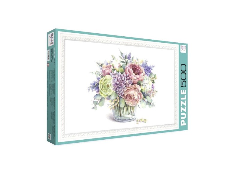 Пазлы «Пионы в вазе» — картинка 2