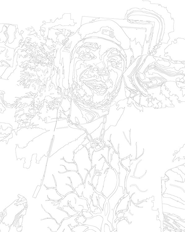 Картина по номерам «Стример и певец Егор Крид: портрет» — картинка 3