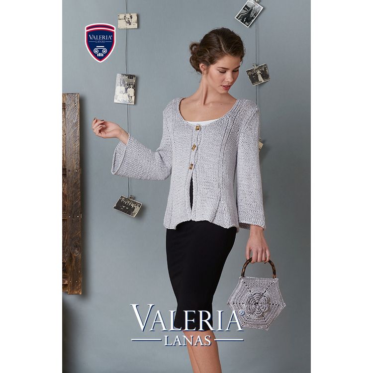 Пряжа SEAM Valeria di Roma VENUS (122), бледно-розовый, 5 шт. по 50 г — картинка 3