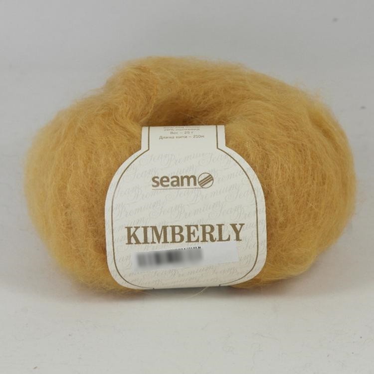 Пряжа SEAM KIMBERLY (12260), золотой, 5 шт. по 25 г — картинка 2