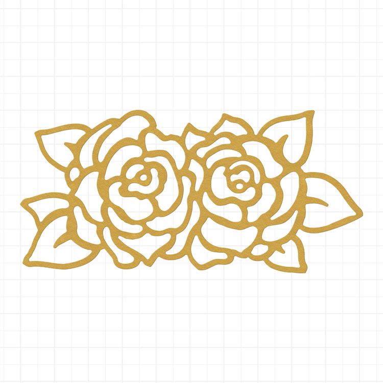 Нож для вырубки «Розочки», 10,2x5 см, Mr.Painter — картинка 2