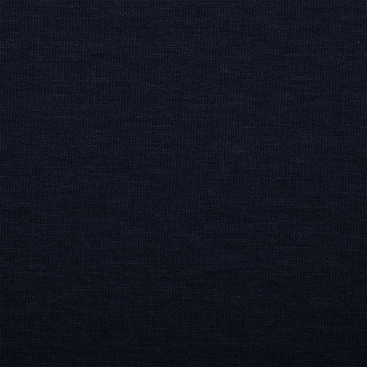 Ткань трикотаж Футер 2х нитка, петля с лайкрой, 10 м x 180 см, 240 г/м², цвет: темно-синий, TBY — картинка 3