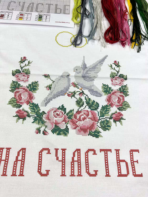 Набор для вышивания «Рушник 1,5 м для вышивки крестом» — картинка 6