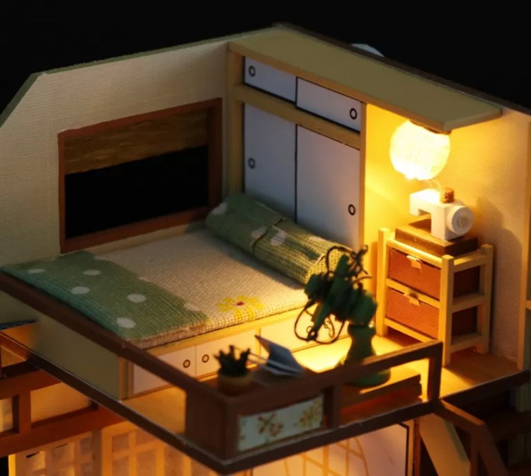 Сборная модель Румбокс. Миниатюрный Японский домик — картинка 11