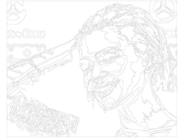 Картина по номерам «Руби Роуз 2» — картинка 3