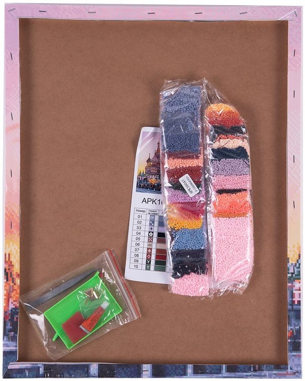 Алмазная вышивка «Пейзаж с рекой» — картинка 2