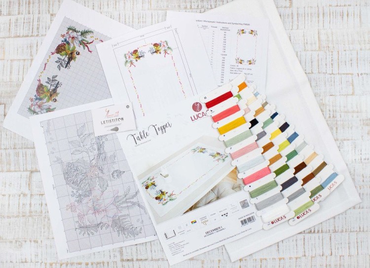 Набор для вышивания «Салфетка» — картинка 7