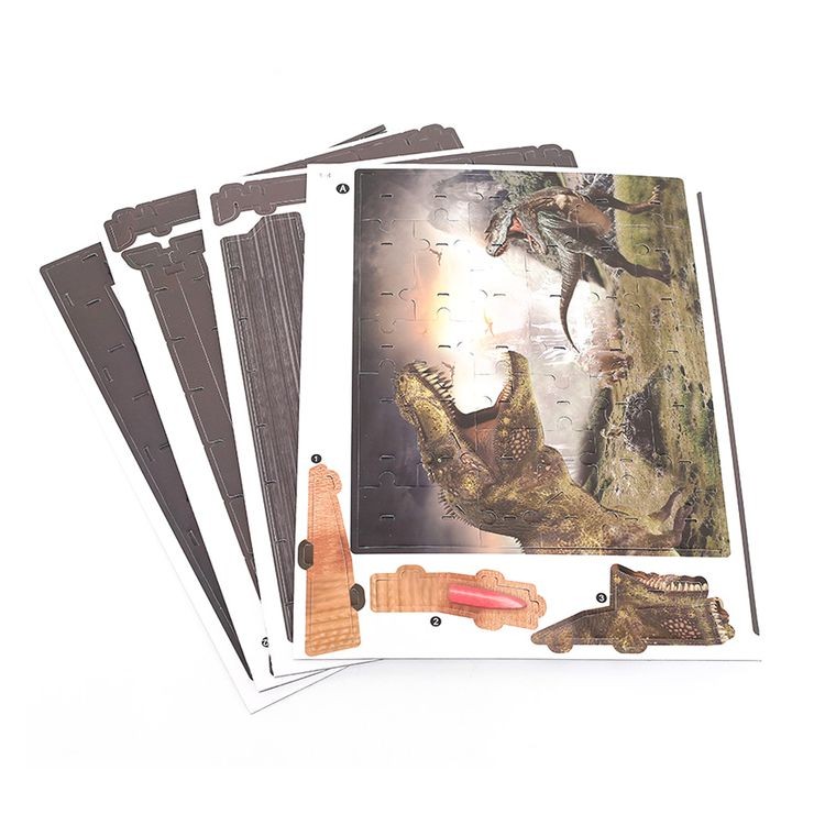 3D картина «Велоцираптор» — картинка 5