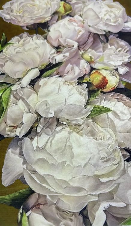 Набор для вышивания «Ветка белых пионов» — картинка 5