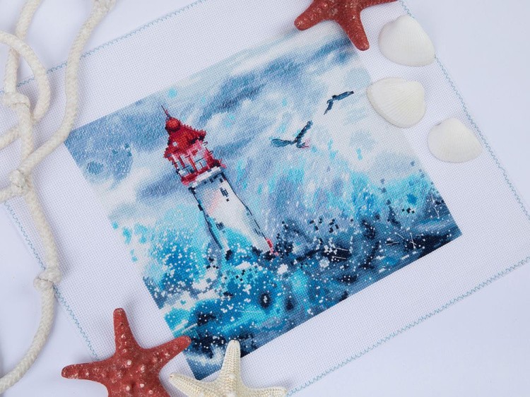 Набор для вышивания «Маяк в шторм» — картинка 2