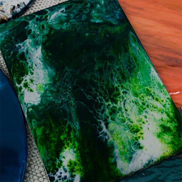 Особо вязкая смола для рисования Aquaglass Heavy 6 кг, RU-SMOLA — картинка 11