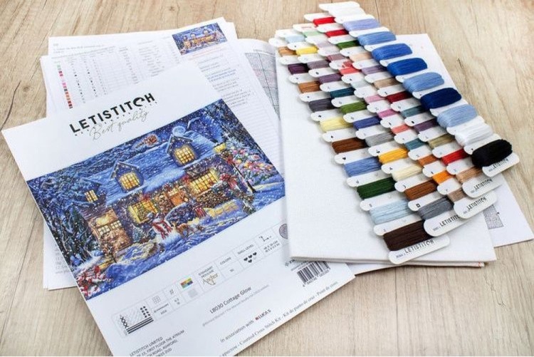 Набор для вышивания «Cottage Glow» — картинка 5