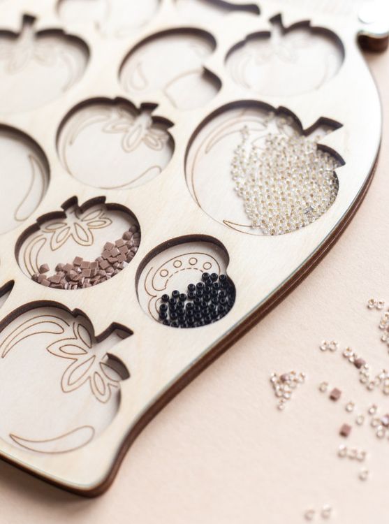 Органайзер для бисера с крышкой «Баночка солений» — картинка 4