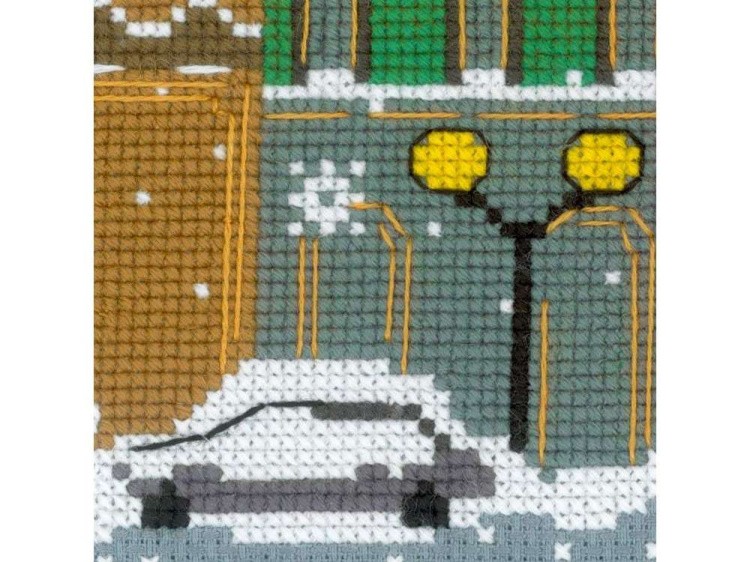 Набор для вышивания «Рождественский город» — картинка 5
