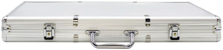 Покерный набор Monte Carlo, 500 фишек с номиналом в чемодане — картинка 3