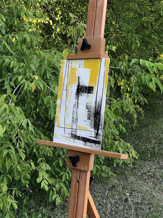 Холст на картоне Magic4Hobby 25х35 см, хлопок 100%, мелкое зерно — картинка 2