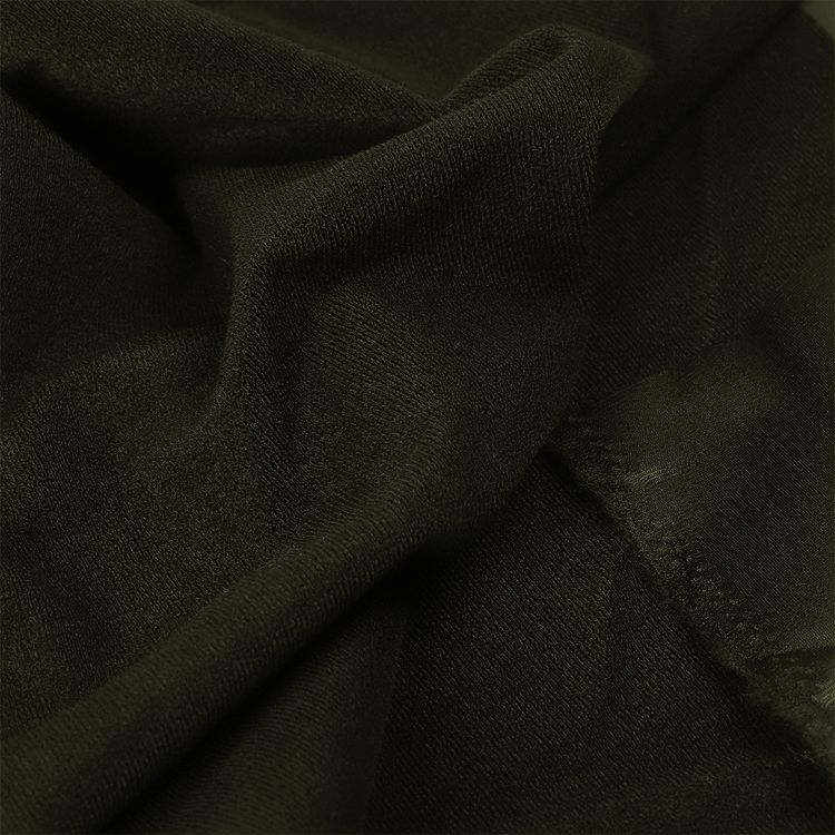 Петельное полотно велкроткань, кач. А, 5 м х 150 см, 200 г/м², цвет: хаки, TBY — картинка 4