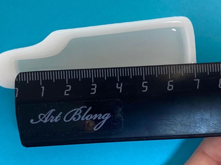 Молд №480 Брошь Бутылка (6,5 см), Art Blong — картинка 3