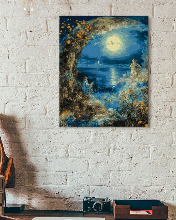 Картина по номерам «Встреча с духом воды» — картинка 3