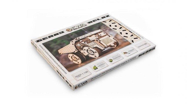 Конструктор из дерева «BELAZ MINI», Eco Wood Art — картинка 5