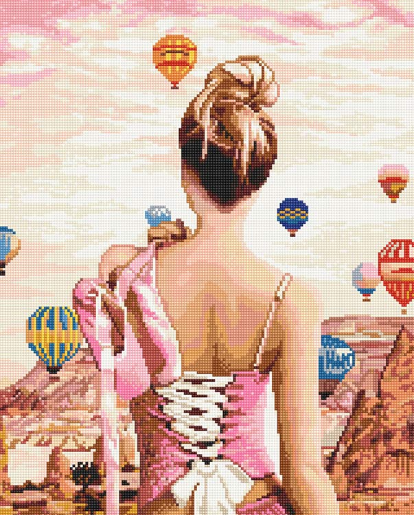 Алмазная вышивка «В Каппадокию» — картинка 2