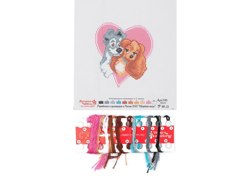 Набор для вышивания «Валентинка» — картинка 2