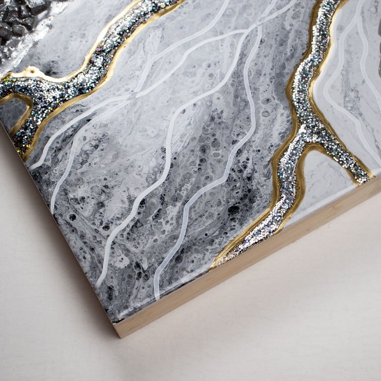 Эпоксидная смола для рисования Crystal Epoxy Resin, 300 г, ALX Studio — картинка 7