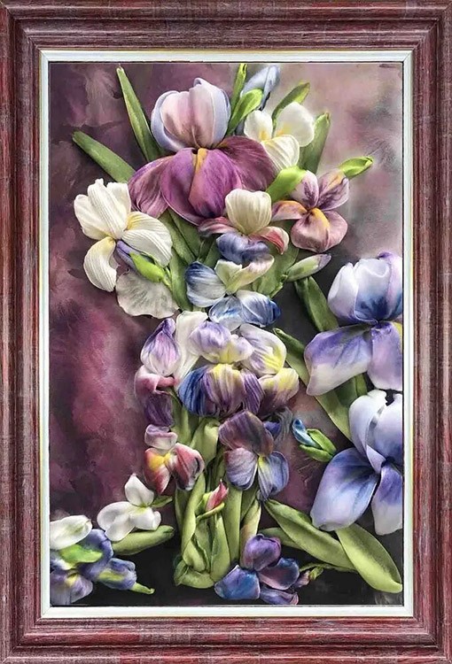 Вышивка лентами «Изящность» — картинка 2