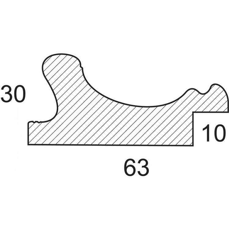 Багетная рама без стекла «Sabrina», 40х50 см — картинка 2