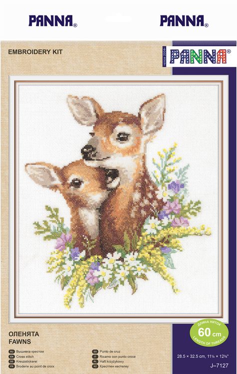 Набор для вышивания «Оленята» — картинка 2