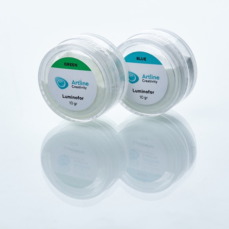 Порошковый люминофор голубой 10 г, Artline Light Luminophore — картинка 2