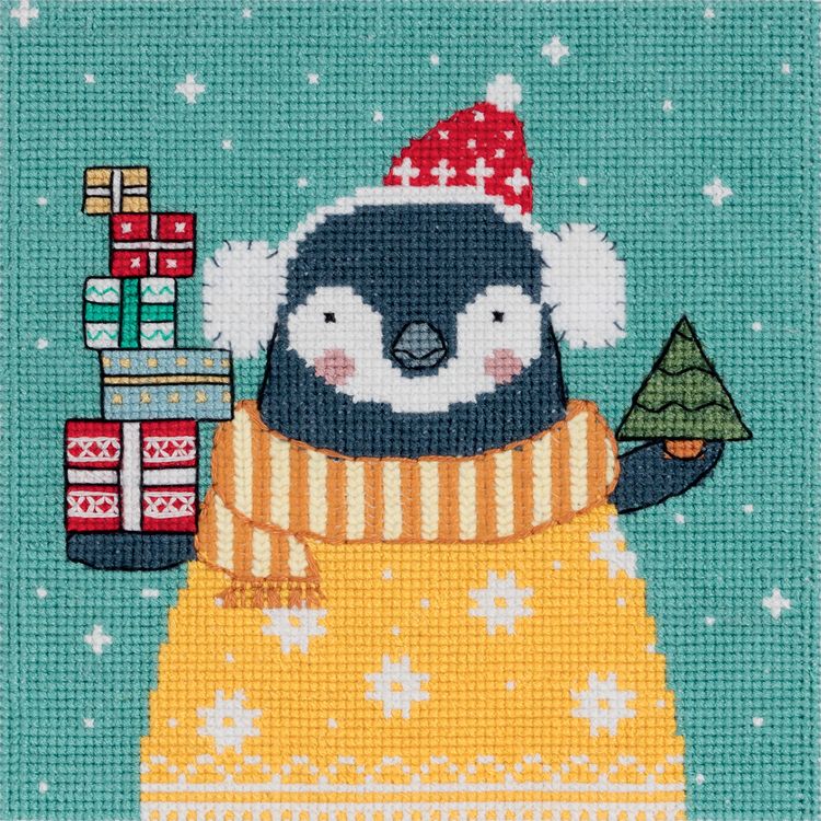 Набор для вышивания «Открытка. День подарков» — картинка 3