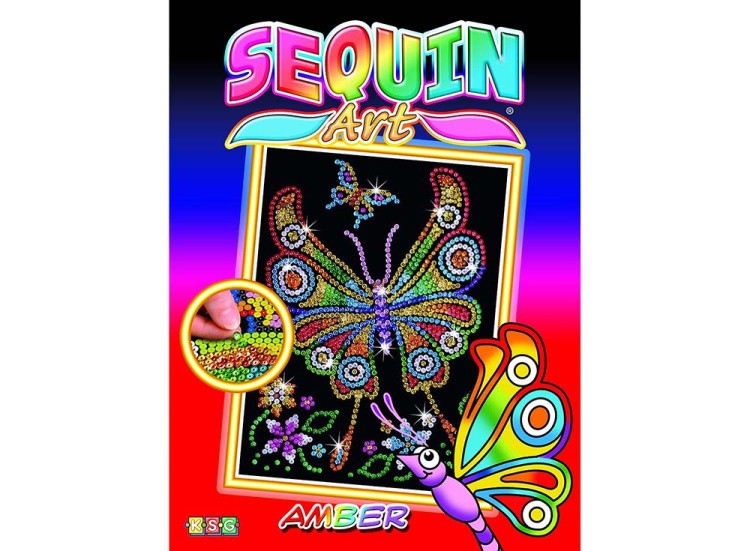 Мозаика из пайеток «Бабочка» — картинка 2