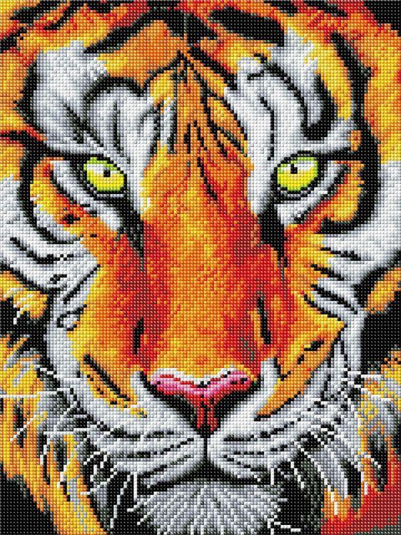 Алмазная вышивка «Тигр» — картинка 2