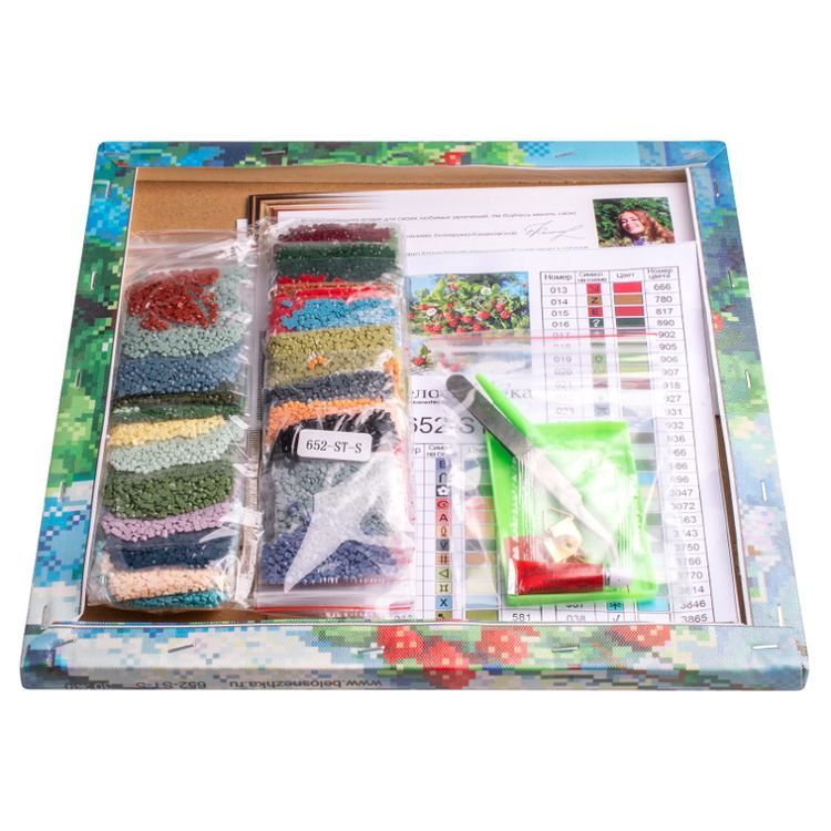 Алмазная вышивка «Земляника» — картинка 3