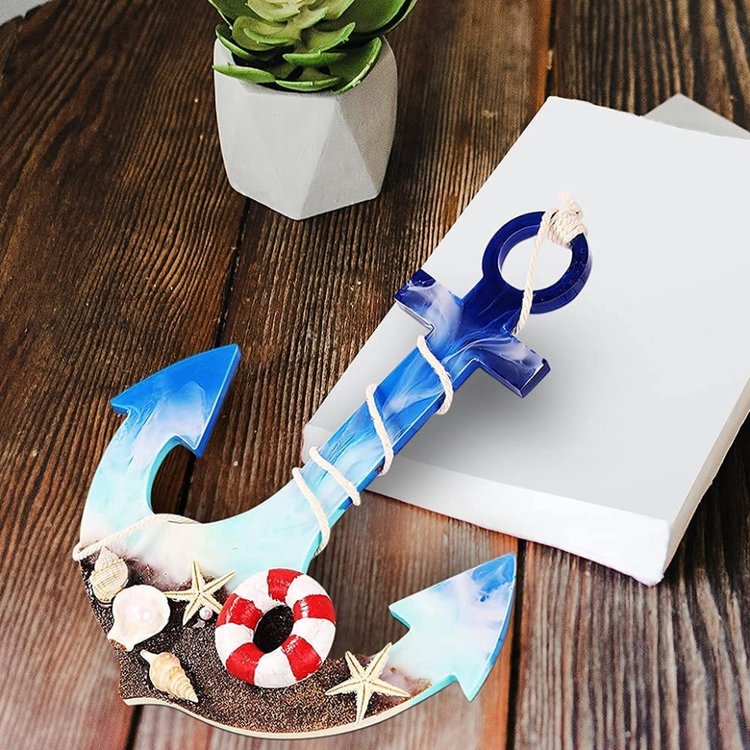 Силиконовый молд Epoxy Master якорь, 32х26 см — картинка 4