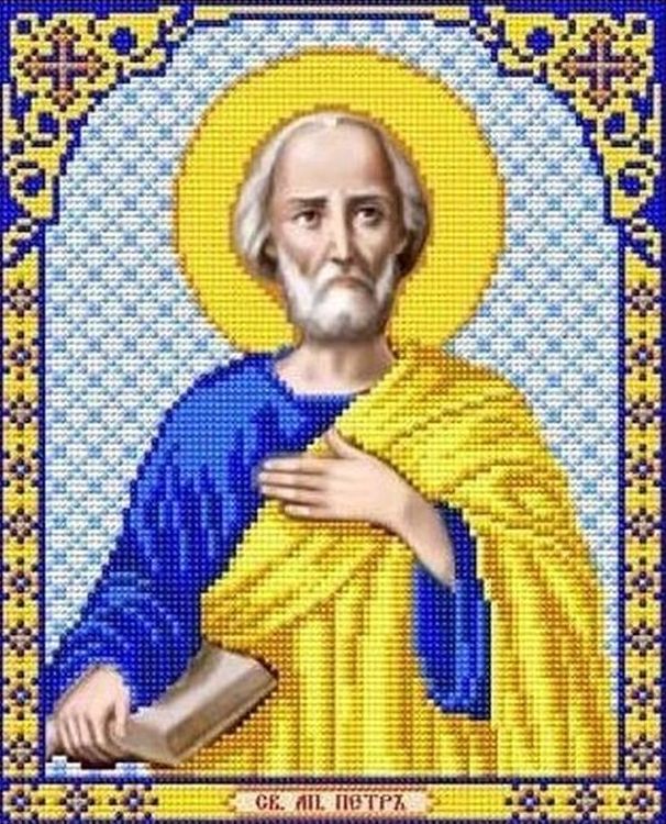 Рисунок на ткани «Святой Петр»