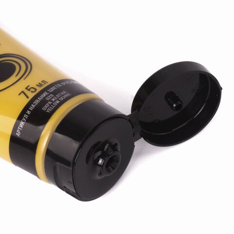 Краска акриловая художественная BRAUBERG ART CLASSIC, туба 75мл, охра желтая — картинка 3