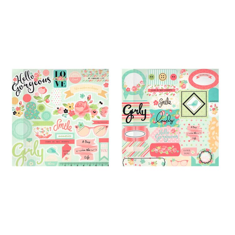 Набор бумаги «Цветочная поляна» — картинка 6