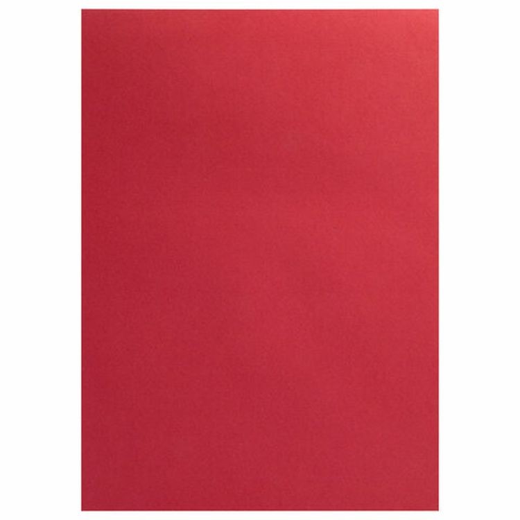Картон цветной А4 тонированный в массе, 10 л., красный, 180 г/м2, Остров Сокровищ — картинка 2