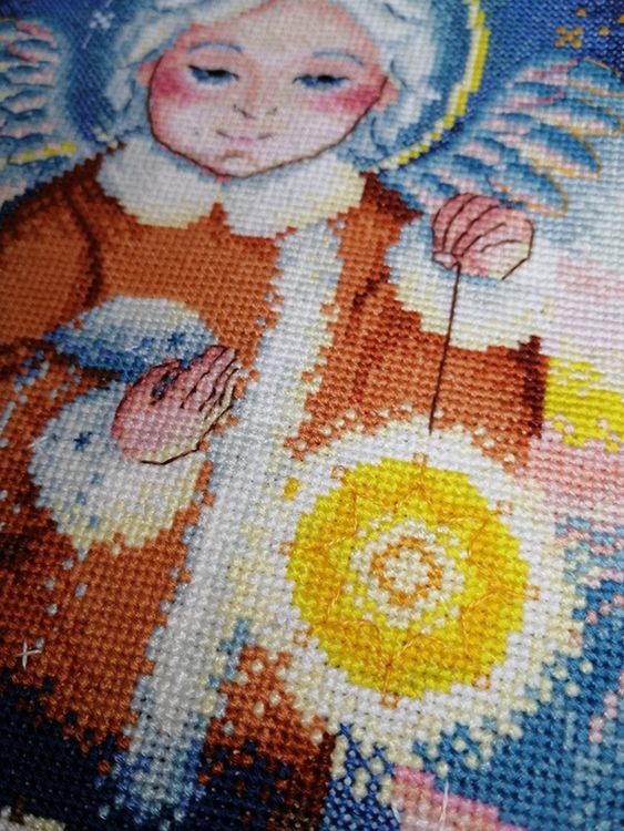 Набор для вышивания «Ключница. Снежный ангел» — картинка 2