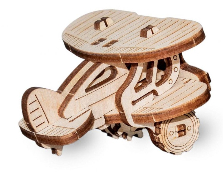 Конструктор из дерева «Эвик: Самолет», Eco Wood Art — картинка 4